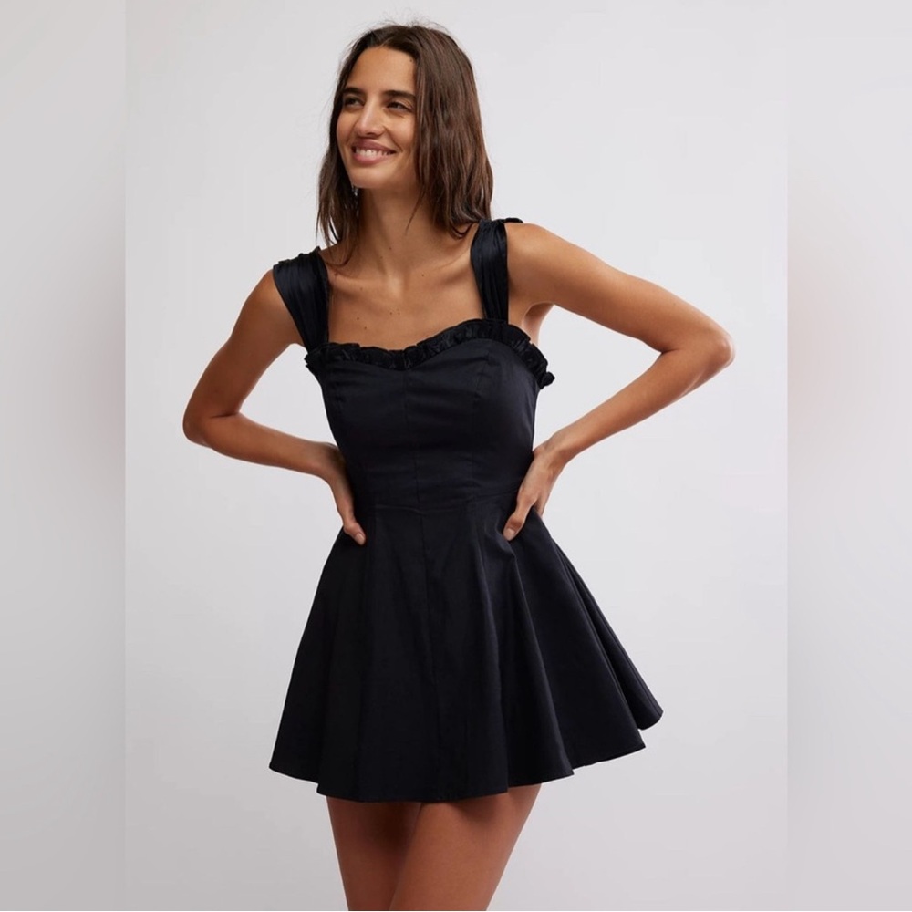Free People “Midnight Magic” Mini Dress